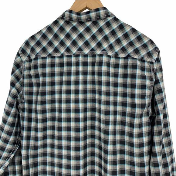 Men's Marc Ecko Plaid Shirt Casual 9825 Sz Large S - Picture 4 of 6